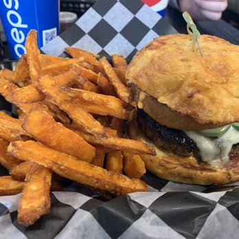 The Burger Shack - Chantilly - Ring of Fire burger & sweet potato fries - Hot Dogs Near Me - Chantilly, Virginia The Burger Shack - Chantilly - Ring of Fire burger & sweet potato fries - Hot Dogs Near Me - Chantilly, Virginia