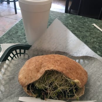 Power House Cafe - Power House pita with a green tea. - Sandwiches Near Me - Winter Park, Florida