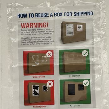 USPS - What to know when re-using a box. - Post Offices Near Me - Reno, Nevada