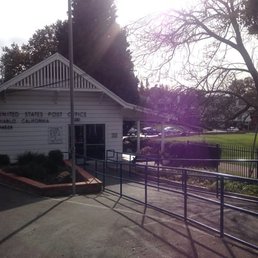 The front of the post officec