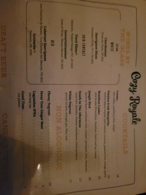 Menu photo 1 Cozy Royale Brooklyn, NY