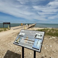 Kewaunee Pierhead Lighthouse - Lots to do here: take a trek to the lighthouse, walk the beach, rock hunt, or relax in the park