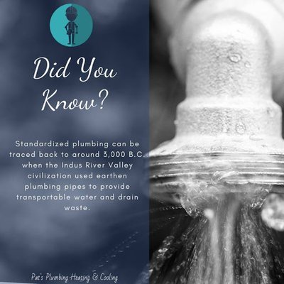 Pats Plumbing Heating & Cooling Logo