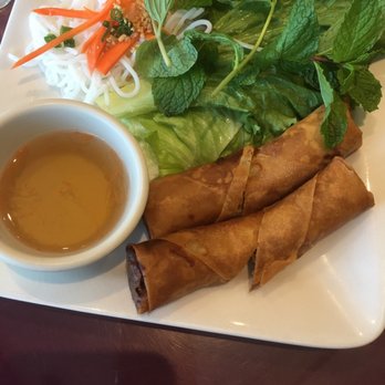 Pho My Vi - Spring rolls lots of fresh veggies. Pho is really yummy. - Vietnamese Near Me - Kaneohe, Hawaii