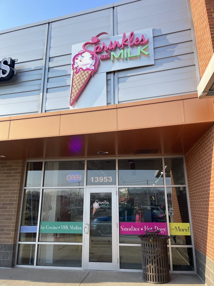 SPRINKLES & MILK CLOSED Updated July 2024 13953 Cedar Rd, South