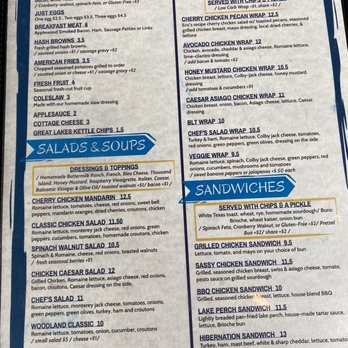 Ursa Major Bistro - menu - Coffee & Tea Near Me - Beulah, Michigan