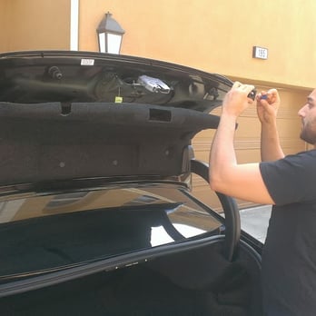 Sorena Car Audio - Sam installing backup camera on my Volvo S60. - Car Stereo Installation Near Me - Irvine, California Sorena Car Audio - Sam installing backup camera on my Volvo S60. - Car Stereo Installation Near Me - Irvine, California