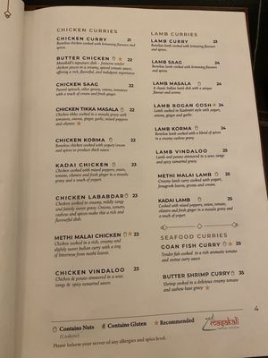 Menu photo 3 Masakali Indian cuisine Ottawa, ON