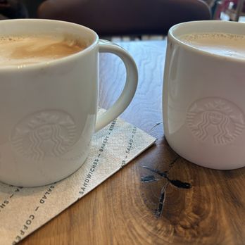 Starbucks - Oat Milk Chai Tea & Flat White - Coffee & Tea Near Me - Dublin, California