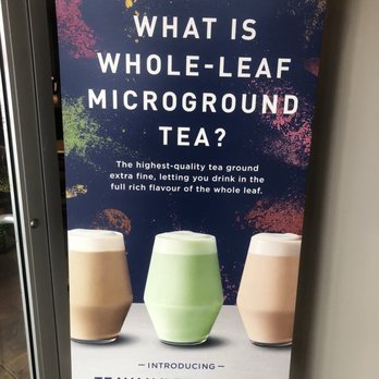Starbucks - New micro ground teas! - Coffee & Tea Near Me - Edmonton, Alberta