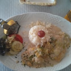 Oceanic - Pescado (no recuerdo qué tipo) con arroz
