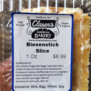 Clasen's European Bakery - Bienenstich - Bakeries Near Me - Middleton, Wisconsin Clasen's European Bakery - Bienenstich - Bakeries Near Me - Middleton, Wisconsin