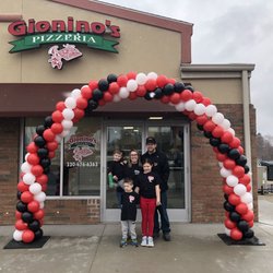 Gionino's Pizzeria of Carrollton - New owners Heather & Aaron Along with the little ones.