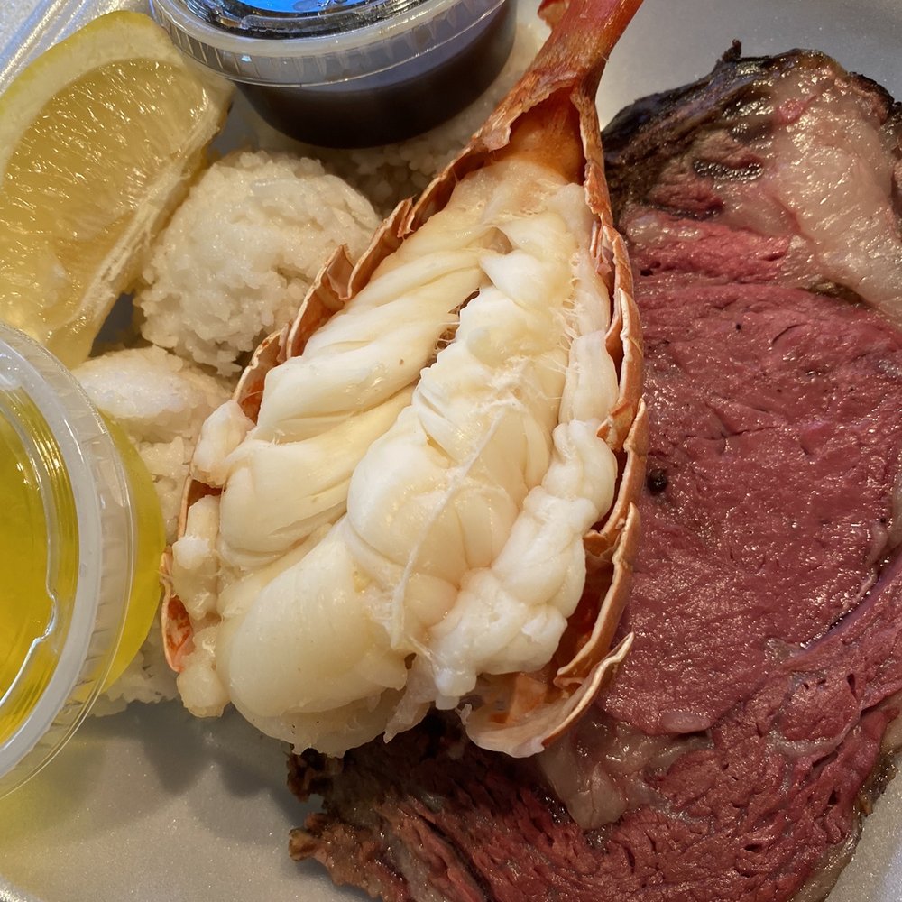 Ray's Café - Fabulous tender prime rib and lobster tail, yum! - American Near Me - Honolulu, Hawaii Ray's Café - Fabulous tender prime rib and lobster tail, yum! - American Near Me - Honolulu, Hawaii