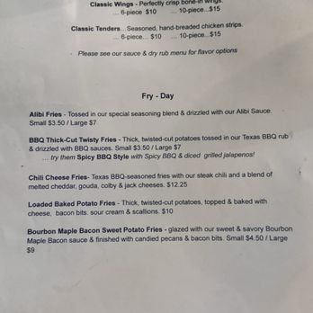 Alibi Sports Lounge - Alibi menu - Sports Bars Near Me - Somerset, Massachusetts Alibi Sports Lounge - Alibi menu - Sports Bars Near Me - Somerset, Massachusetts