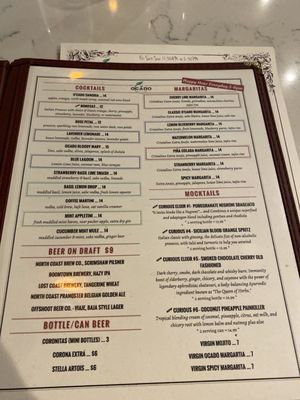 Menu photo 4 Ocado Restaurant Sherman Oaks, CA Menu photo 4 Ocado Restaurant Sherman Oaks, CA