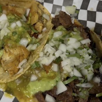 Angel's Tijuana Tacos - ig: @waydirtydiet for full video review - tacos pollo and asada - Tacos Near Me - Santa Ana, California