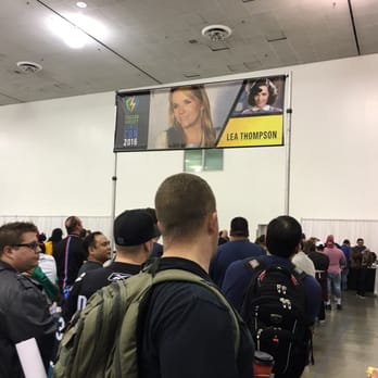 Silicon Valley Comic Con - Costs $5 to buy a photo of the actor, and then additional $60 to get an autograph, no taking pics allowed at this line to meet Lea Thompson - Comic Books Near Me - San Jose, California Silicon Valley Comic Con - Costs $5 to buy a photo of the actor, and then additional $60 to get an autograph, no taking pics allowed at this line to meet Lea Thompson - Comic Books Near Me - San Jose, California