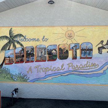 Welcome To Sarasota Mural - Public Art Near Me - Sarasota, Florida Welcome To Sarasota Mural - Public Art Near Me - Sarasota, Florida