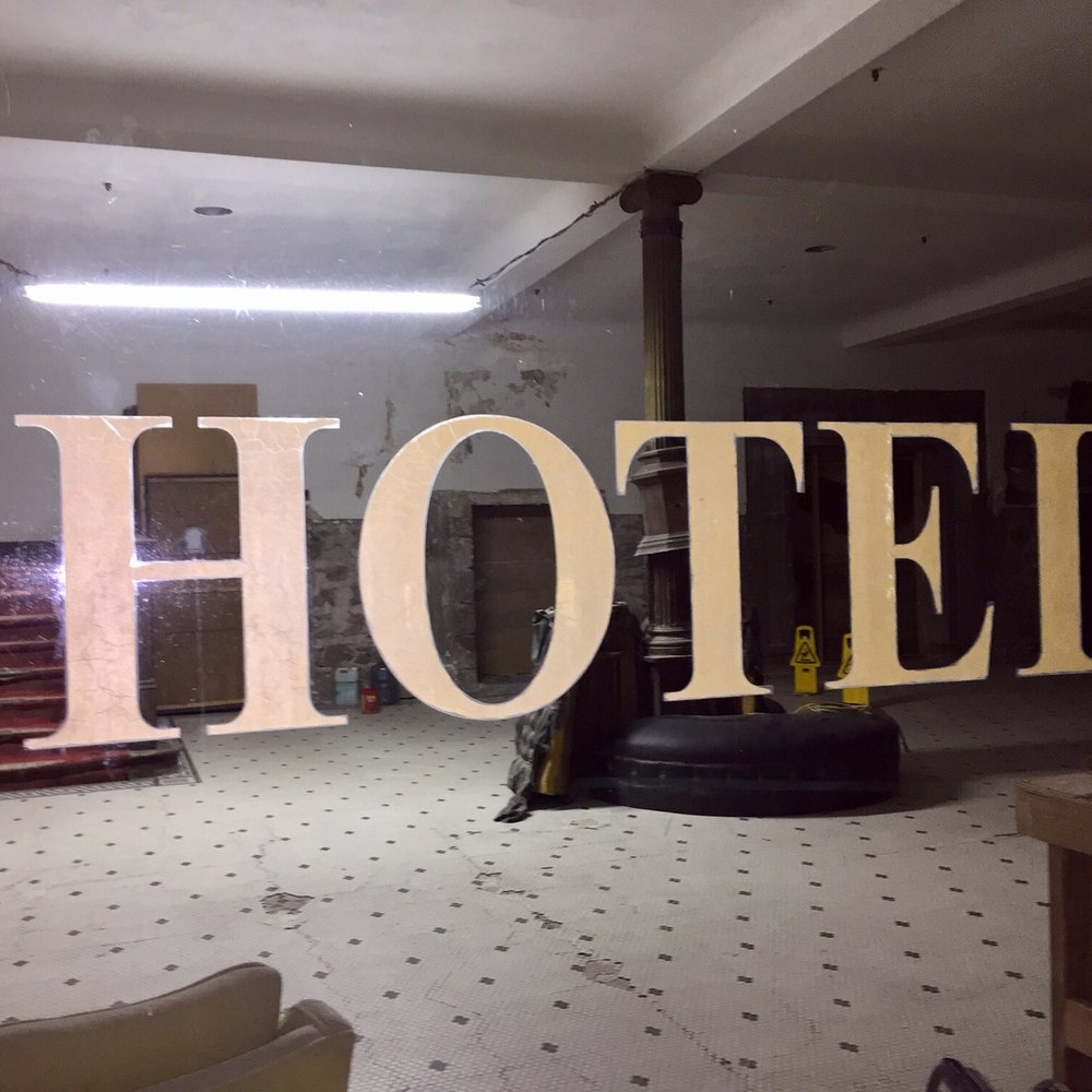 Goldfield Hotel - 11.22.17  located in the corner of Crook and Columbia Avenues in Goldfield - Landmarks & Historical Buildings Near Me - Goldfield, Nevada