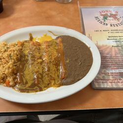 Jose's Mexican Restaurant - Cheese enchiladas