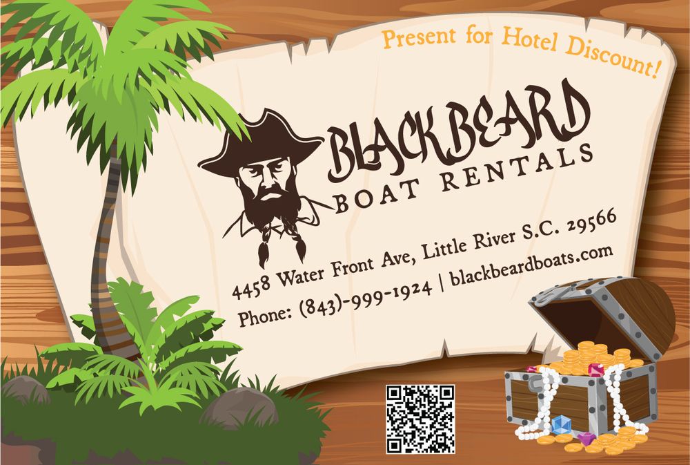 Blackbeard Boat Rentals, Little River Roadtrippers