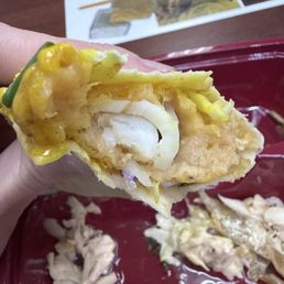 Uncooked batter Uncooked batter