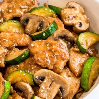 Panda Express - Chicken mushroom. Pictures are not mine. They are from panda's website - Chinese Near Me - Sierra Vista, Arizona