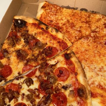 Clifton Village Pizza - Meat Meatlover's Plain Cheese - Pizza Near Me - Clifton, New Jersey Clifton Village Pizza - Meat Meatlover's Plain Cheese - Pizza Near Me - Clifton, New Jersey