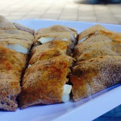 L'Abeille Gourmande - Galette con formaggio di capra, miele e noci