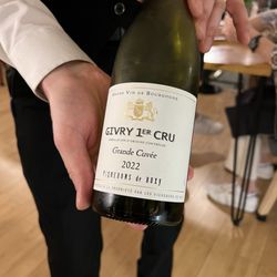Le Boeuf d'Argent - Wine pairing for one of the dishes