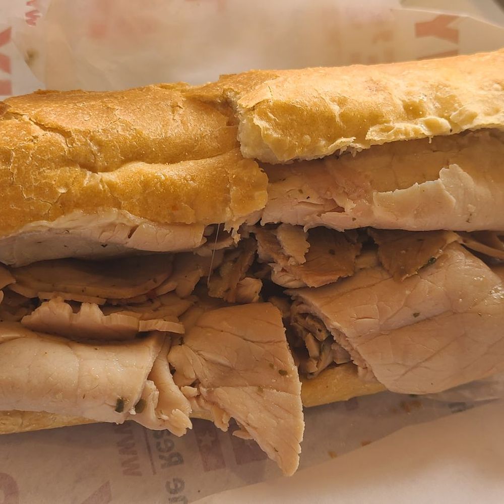 a roast beef sandwich a roast beef sandwich