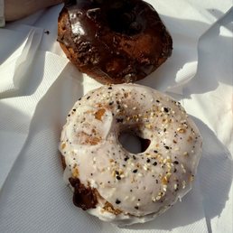 Everything Bagel donut & Chocolate Wasted Everything Bagel donut & Chocolate Wasted