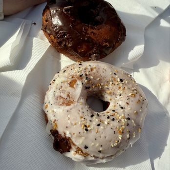 Chin Up Donuts + Coffee - Everything Bagel donut & Chocolate Wasted - Donuts Near Me - Scottsdale, Arizona Chin Up Donuts + Coffee - Everything Bagel donut & Chocolate Wasted - Donuts Near Me - Scottsdale, Arizona