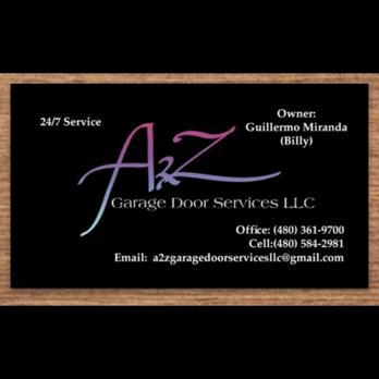 A2Z Garage Door Services - Garage Door Services Near Me - Chandler, Arizona A2Z Garage Door Services - Garage Door Services Near Me - Chandler, Arizona