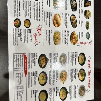 Meet Noodle - Menu - Noodles Near Me - Stony Brook, New York