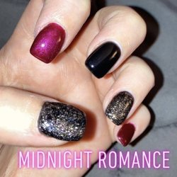 Wonder Nails - I call these "Midnight Romance"