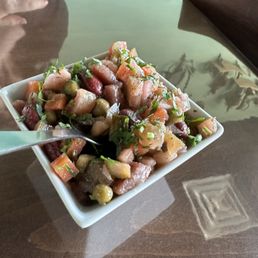 Small treasure chest salad Small treasure chest salad