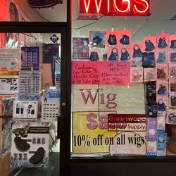 Greenwood Beauty Supply - Hours. Front of store