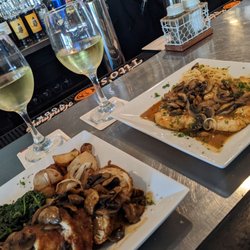 Vera Roma - Chicken cordon bleu and chicken marsala