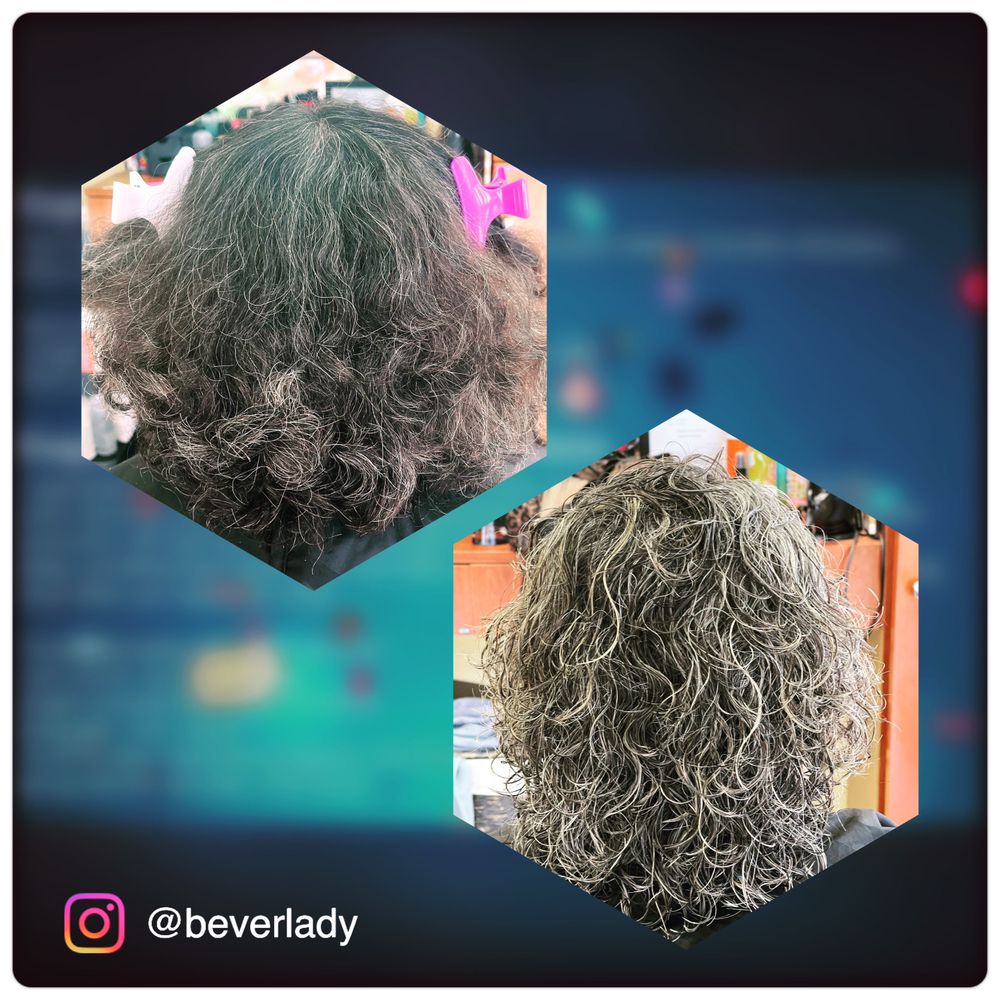 Beverly the Freelance Hair Whisperer Logo