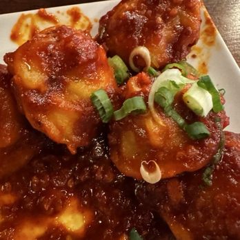 Wok & Karahi - Platter - Crispy Beef Sch Dumplings Crispy Shrimp - Indian Near Me - Spring, Texas Wok & Karahi - Platter - Crispy Beef Sch Dumplings Crispy Shrimp - Indian Near Me - Spring, Texas