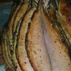 B & L Smoked Meats - Now that's a smoked ham! Sprinkled with our special seasoning. Also comes with glaze if you like. Order one for your family today.