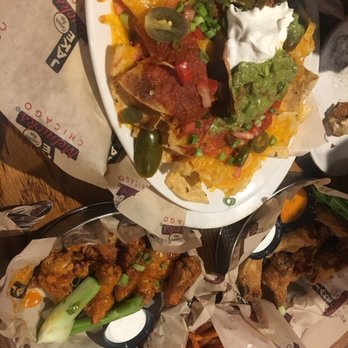 Jake Melnick's Corner Tap - Nachos, wings (firecrackers), and sweet potato fries! - Sports Bars Near Me - Chicago, Illinois