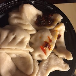 China House Express - Steamed dumplings w hot oil