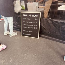 Bánh Mì Republic - Menu