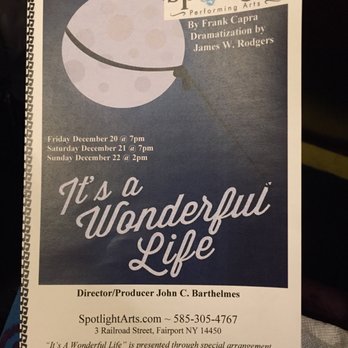 Spotlight Performing Arts - Program from the show! - Performing Arts Near Me - Fairport, New York