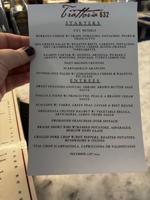 Menu photo 4 Trattoria 632 Purchase, NY Menu photo 4 Trattoria 632 Purchase, NY