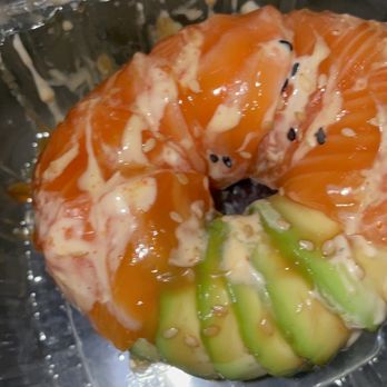 Poke Burri Battery - Salmon and Avocado Donut - Sushi Bars Near Me - Atlanta, Georgia Poke Burri Battery - Salmon and Avocado Donut - Sushi Bars Near Me - Atlanta, Georgia