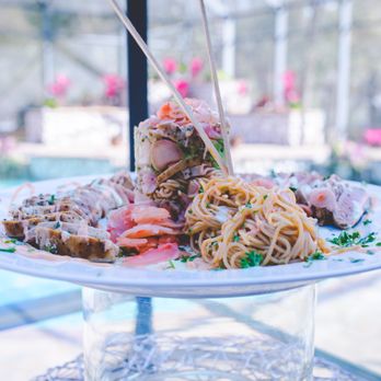 The Fiery Chef - Catering - Ahi Tuna and AvocadoTower - Personal Chefs Near Me - Ocala, Florida